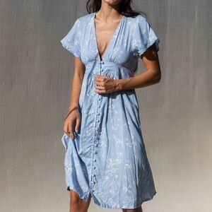 YIREH Brynn Dress in Sky